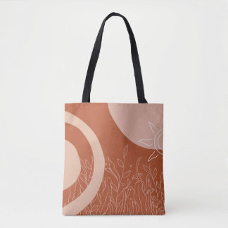 Artistic Abstract Nature Tote Bag