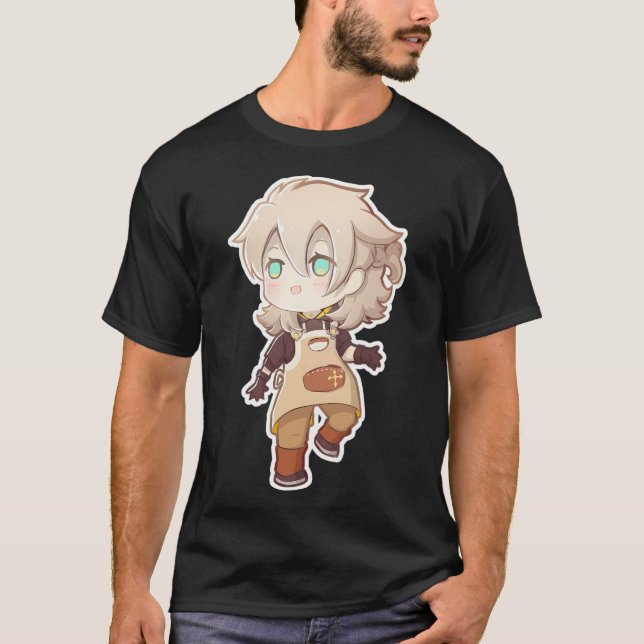 Artistic Albedo Chibi T-Shirt (Front)