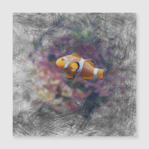 artistic animal clown fish