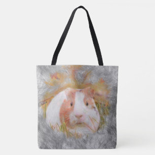 Artistic Animal Guinea Pig 2 Tote Bag