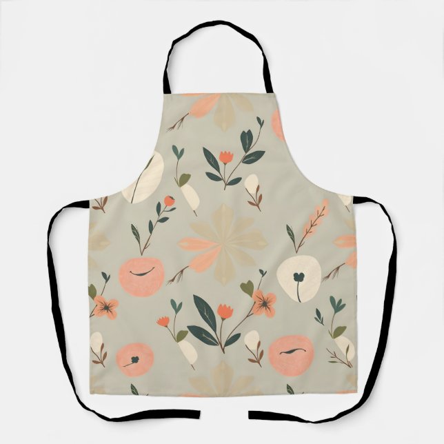 Artistic Apron - Soft Colours & Nature Inspired (Front)