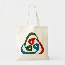 Artistic Arabic Calligraphy Design Tote Bag
