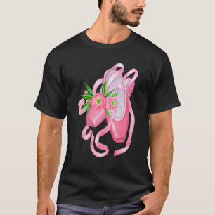 Artistic Ballet Ballerina Pointe Barr Graphic 7 T-Shirt