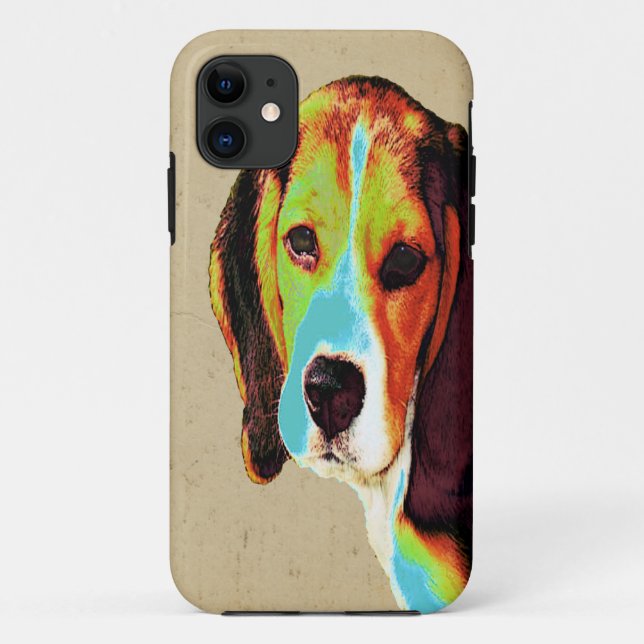 Artistic Beagle Case-Mate iPhone Case (Back)
