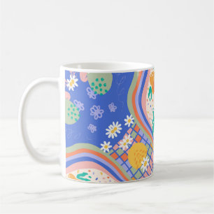 Artistic & Beautiful Collage Mug   Multicolor