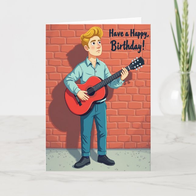 Artistic Birthday Card (Front)