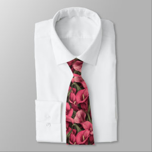 Artistic Birthday Gifts For Men Calla Lilies Flora Tie