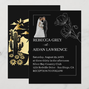 Artistic Black White Photo 2026  Invitation