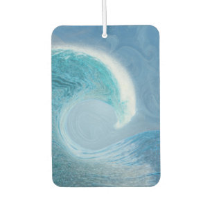 Artistic Blue Wave Car Air Freshener