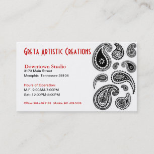Artistic Business Card