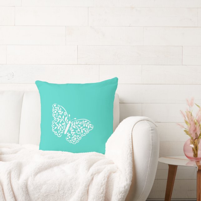 Artistic Butterfly Custom Colour  Cushion (Couch)