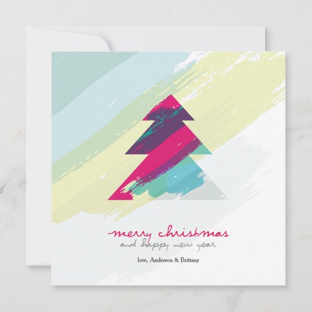 Artistic Christmas Card (Front)