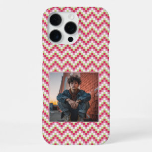 Artistic Christmas Gifts For Boyfriend Herringbone iPhone 16 Pro Max Case
