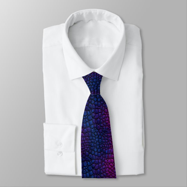 Artistic Christmas Gifts For Him Nature Inspired  Tie (Tied)