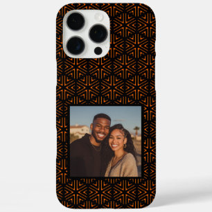 Artistic Christmas Gifts For Mom Hexagon Pattern iPhone 16 Pro Max Case