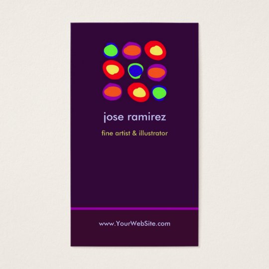 Artistic Circles Business Cards