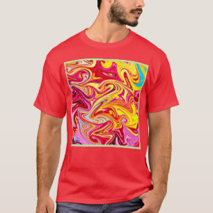 Artistic Color Mix T-Shirt