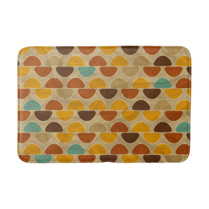 Artistic Colorful Geometric Illustration – Modern Bath Mat