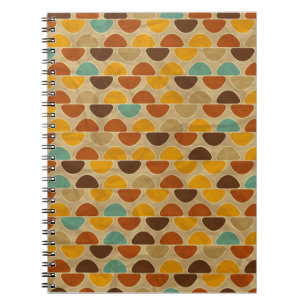 Artistic Colorful Geometric Illustration – Modern Notebook