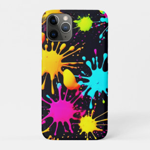 Artistic Colour Burst with Dripping Paint iPhone 11 Pro Case