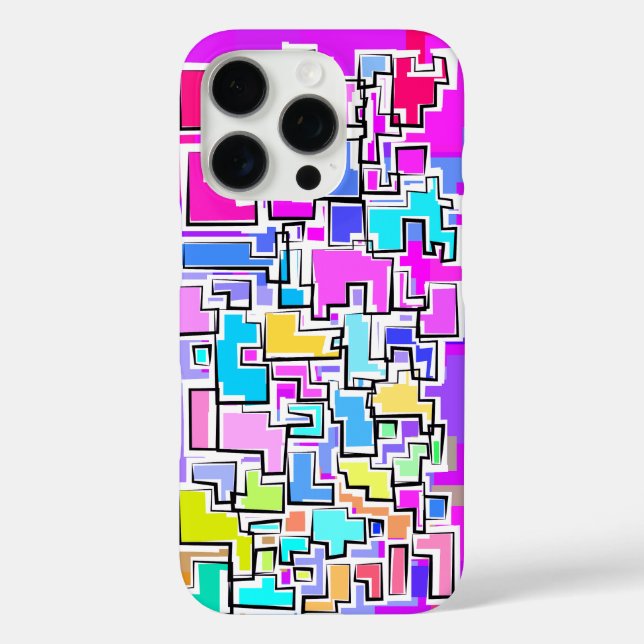 Artistic Colourful Pattern Design  Case-Mate iPhone Case (Back)
