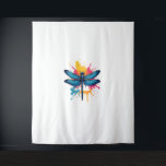 Artistic Colourful Pop Art painted Dragonfly Tapestry<br><div class="desc">Artistic Colourful Pop Art painted Dragonfly</div>