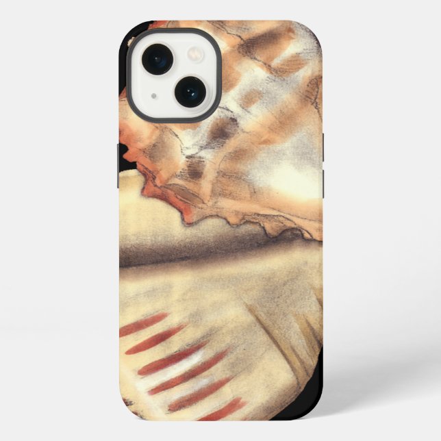 Artistic Conch Shells iPhone Case (Back)