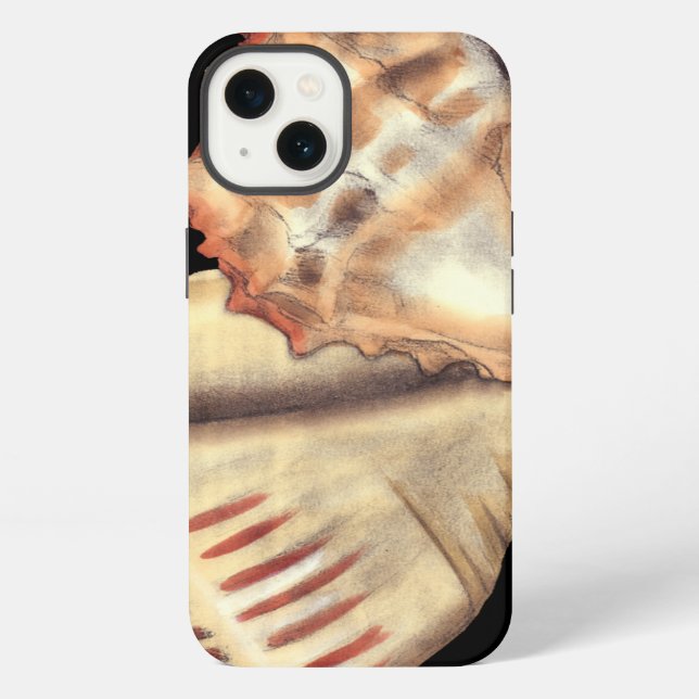 Artistic Conch Shells iPhone Case (Back)