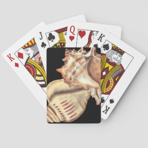 Artistic Conch Shells Playing Cards