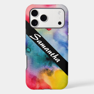 Artistic Creative Splashes of Watercolor