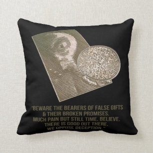 Artistic Crop Circle Cushion