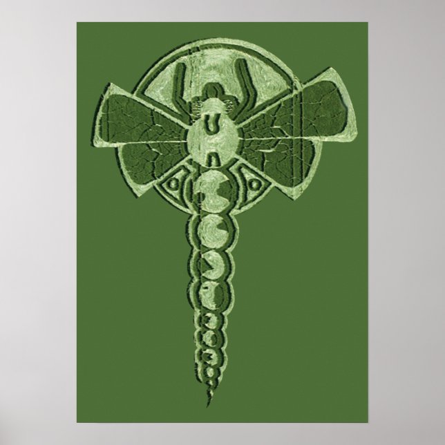 Artistic Crop Circle Poster (Front)