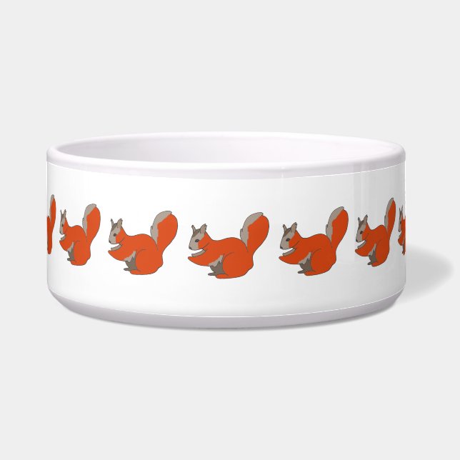 Artistic Cute Red Squirrels (Front)