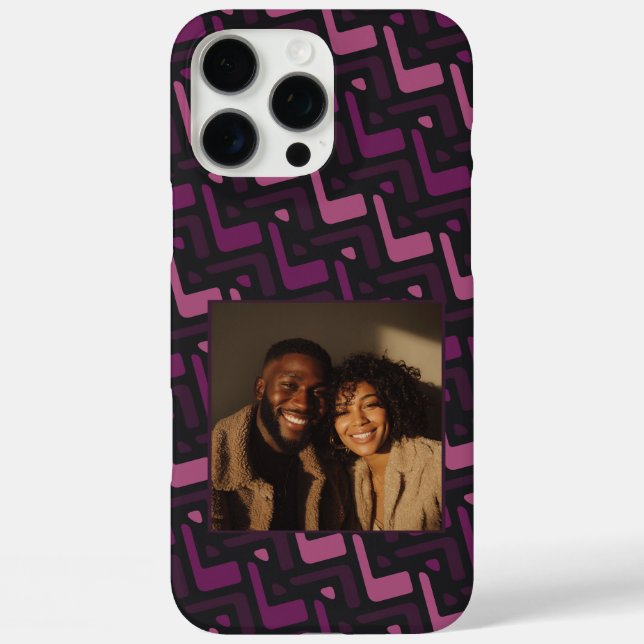 Artistic Dads Day Gifts Chevron Print  Case-Mate iPhone Case (Back)