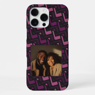 Artistic Dads Day Gifts Chevron Print  iPhone 16 Pro Max Case