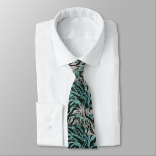 Artistic Dads Day Gifts Tiger Tie