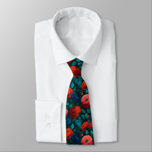 Artistic Dads Fathers Day Gifts Ranunculus Flower Tie