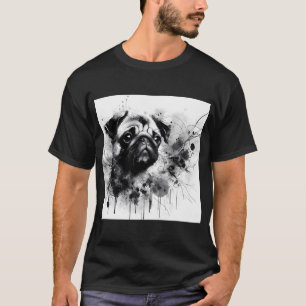 Artistic Dog Affection T-Shirt