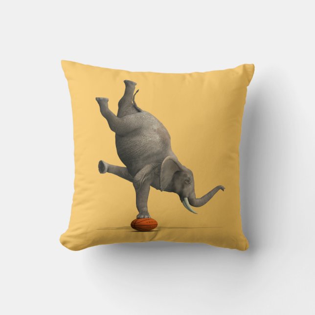 Artistic Elephant Cushion (Front)
