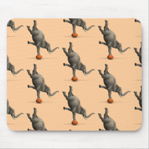 Artistic Elephant Mouse Pad