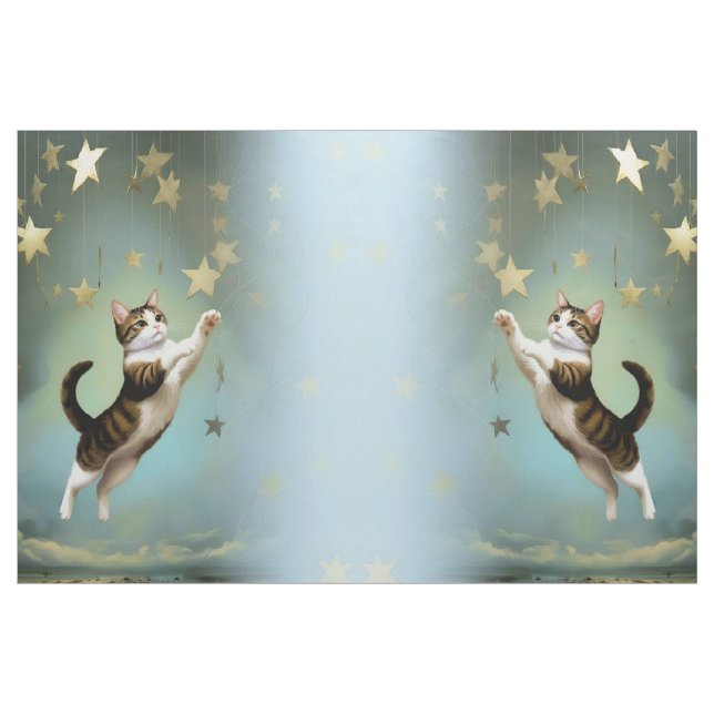 Artistic Fabric Designs Cat (Yard)