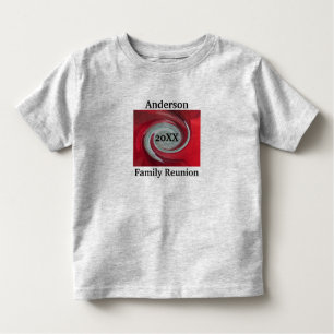 Artistic Family Reunion Abstract Swirl Keepsake Toddler T-Shirt
