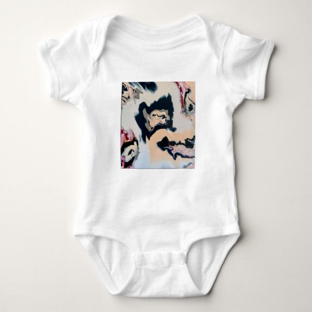 Artistic garments for small moments baby bodysuit (Front)