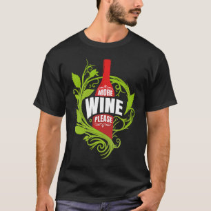 Artistic Gatherings Of Lovable Wine Humorous Quote T-Shirt