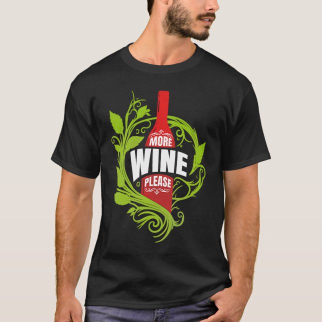 Artistic Gatherings Of Lovable Wine Humorous Quote T-Shirt (Front)