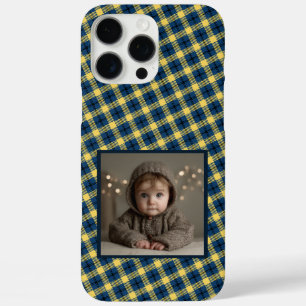 Artistic Gifts For Husband Gingham Plaid iPhone 16 Pro Max Case