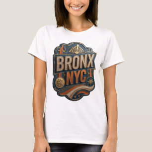 Artistic Gold BRONX NYC Custom Tee