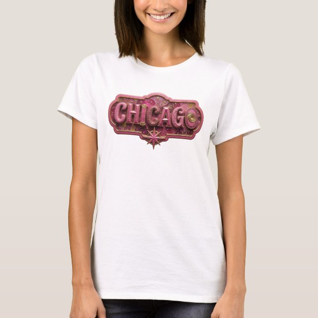Artistic Gold CHICAGO Tee (Front)