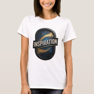 Artistic Gold INSPIRATION Print T-Shirt