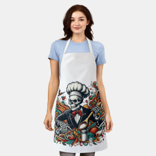 Artistic Graphic Print - Modern Style for Home & A Apron